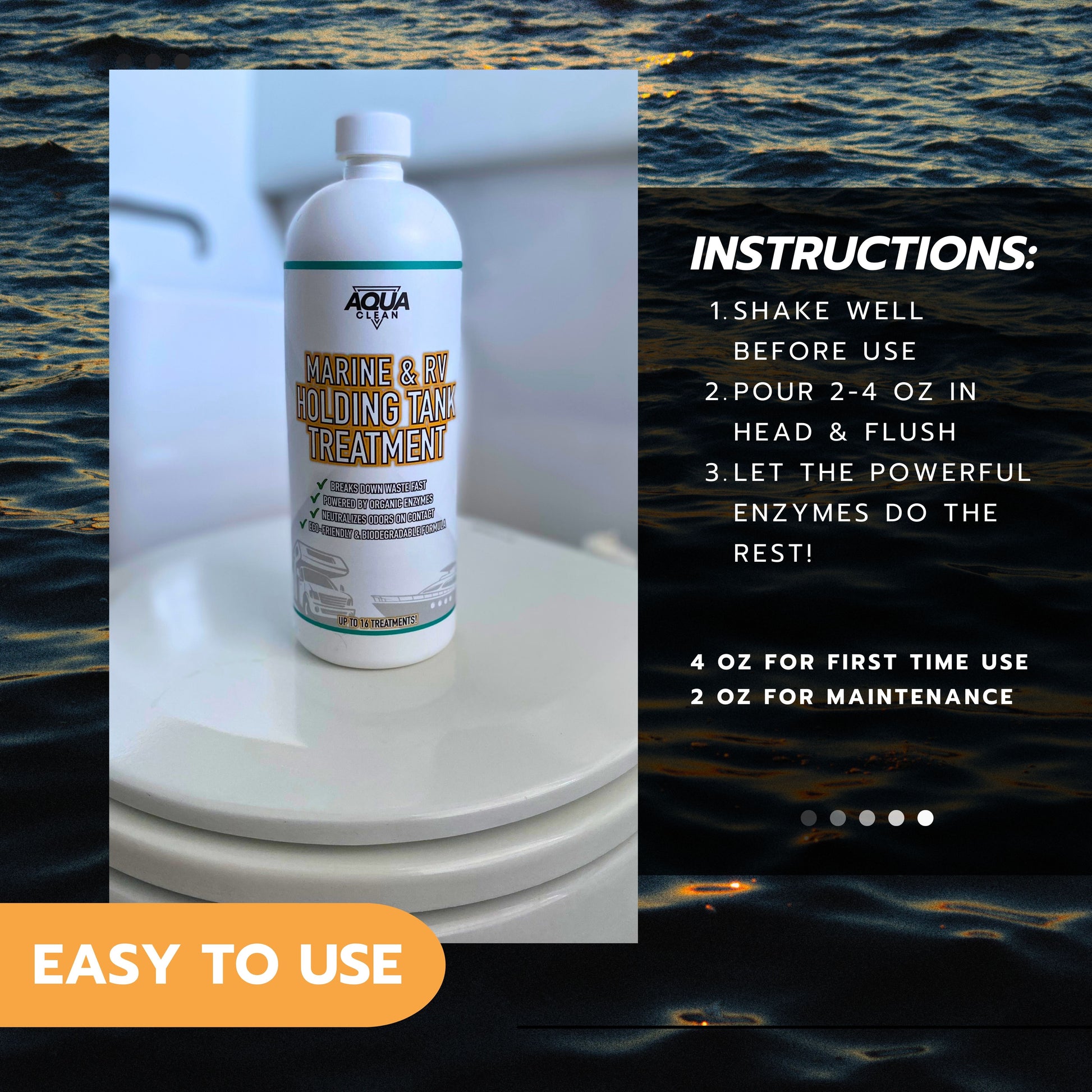 HOLDING TANK TREATMENT