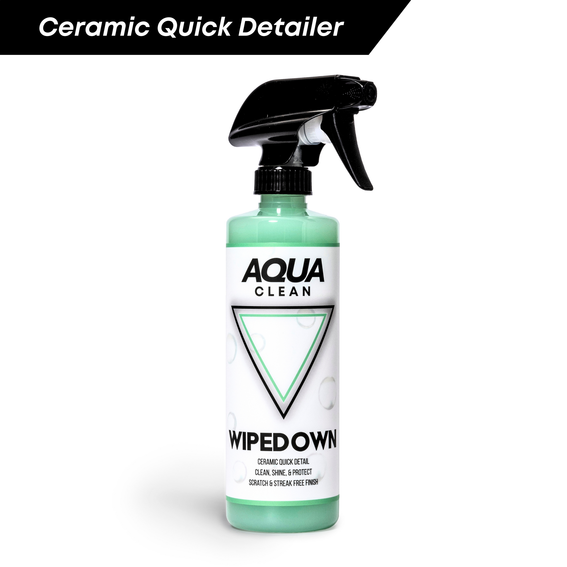 AquaClean WIPEDOWN | Ceramic Quick Detailer for Boats Cars RVs & More
